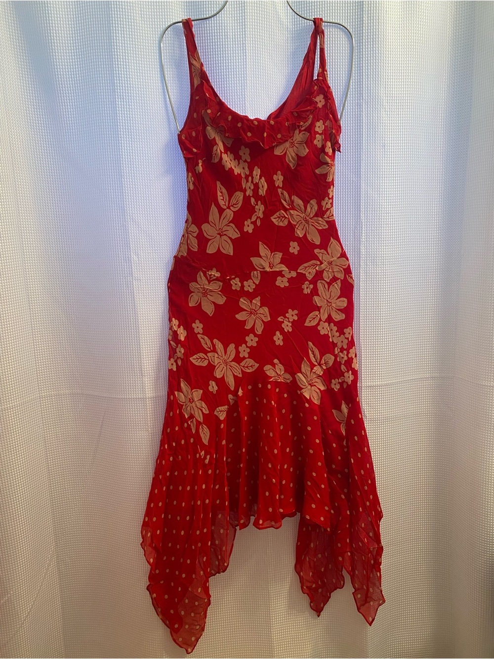 Vintage Y2K era Fiori Di Zucca Silk Dress